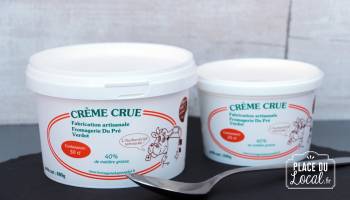 Crème fraiche crue