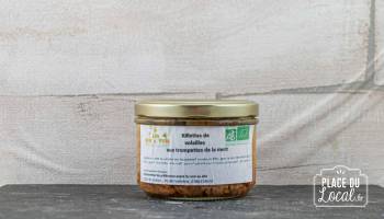 Rillettes de Volailles aux Trompettes de la mort - BIO -