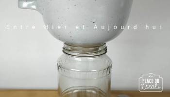Entonnoir à confiture en grès