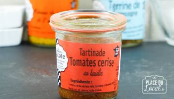 Tartinade tomates cerise au basilic