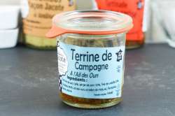 Terrine de campagne à l'ail des ours